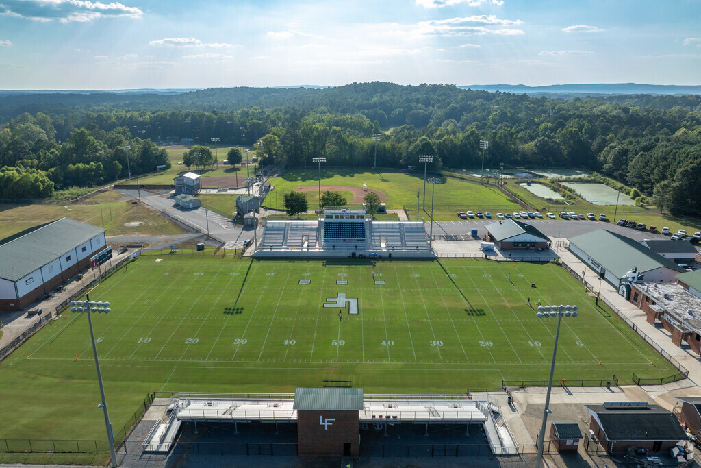 Catch a football game at Locus Fork High School.