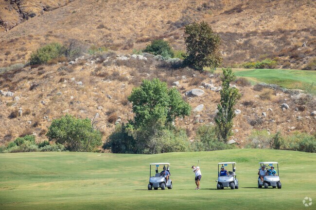 Enjoy a day out on the greens at the Dos Lagos Golf Course.