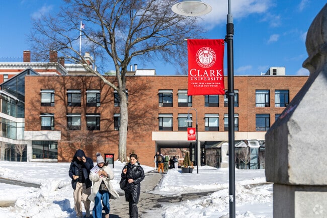 Clark University students make up a portion of the residents of the Beacon Brightly neighborhood.