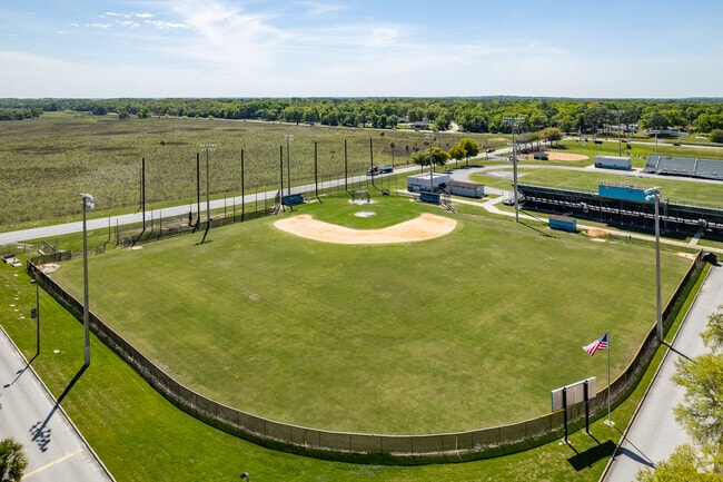 Students love to play softball on the fields at West Port High School.