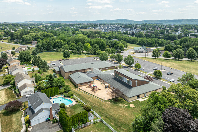 Bethlehem Christian School is set in a peaceful, suburban setting east of Allentown PA.