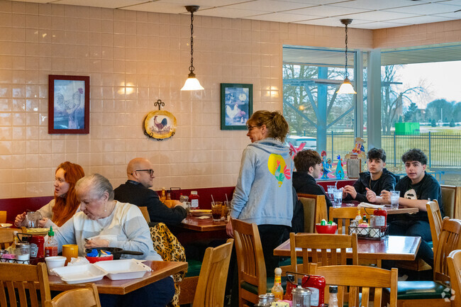 The Early Bird Café is a local favorite in Keego Harbor, known for its hearty breakfast.