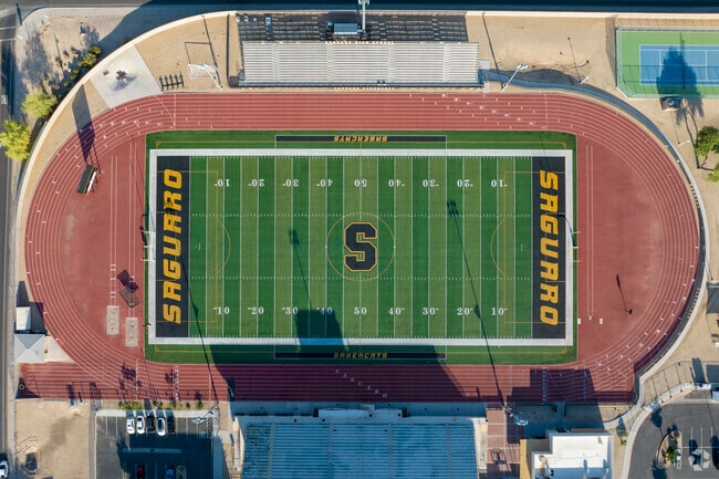 Saguaro High School's Sabercats in Scottsdale have won more than a dozen state championships.