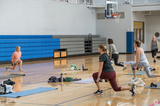 The local neighborhoods  community center has fitness classes.