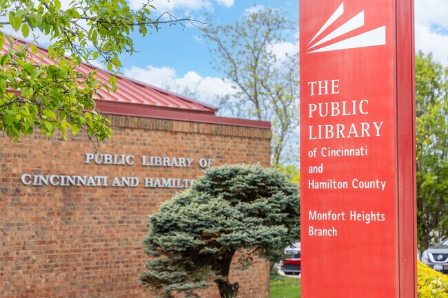 Readers enjoy their proximity to West Monfort Heights' public library.