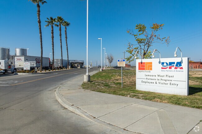Leprino Foods is a large employer for residents of Lemoore.
