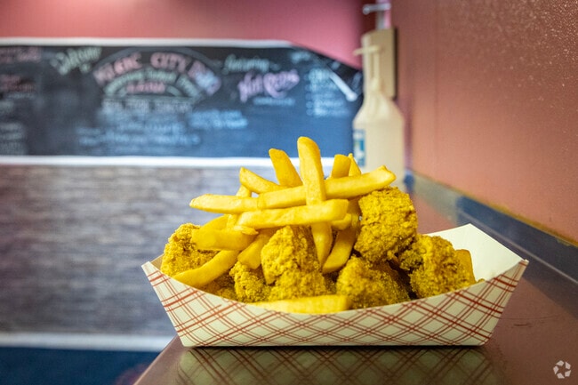 Catfish and fries from Roseland's Magic City BBQ are some of the best soul food in the area.