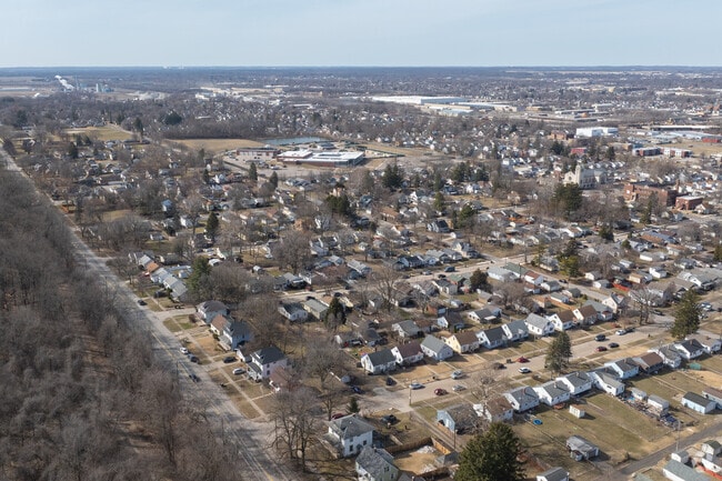 Rum Village's homes surround the massive Rum Village Park at its center.