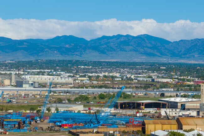 The Tichy neighborhood has a landscape of gridded streets and residential properties, less than 3 miles from central Commerce City.