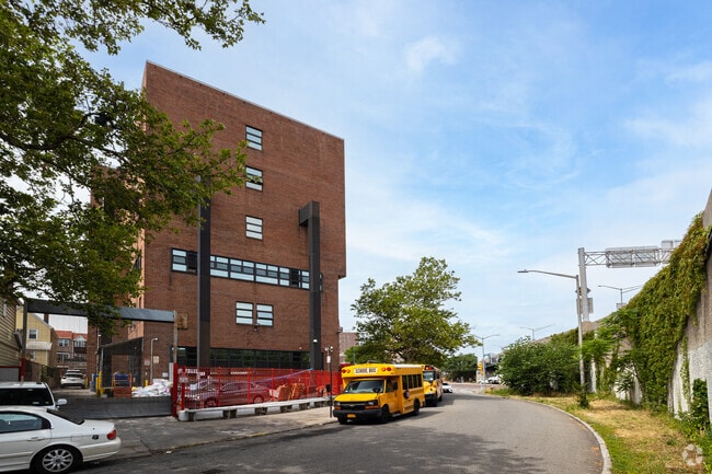 The Jewish Institute of Queens  occupies both busy and quiet sides of Queens, New York.