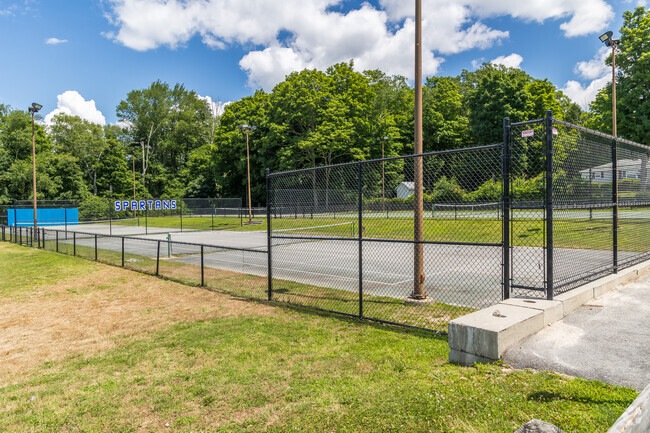 Play grounds at North Scituate Elementary.