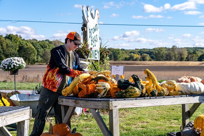 Residents of Center City can enjoy taking quick trips farm stands located just west of town.