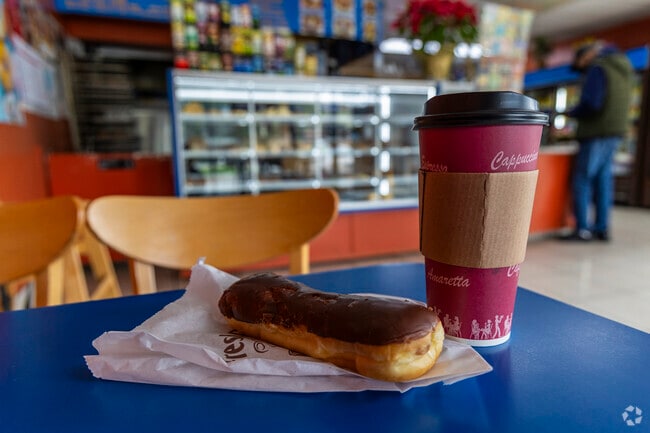 Pick up some coffee and donuts and the Alamode Donuts & Coffee close to Montalvin.