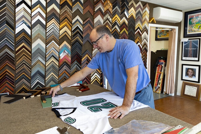Jack's Custom Framing in Stewart Manor offers excellent service at a great price.