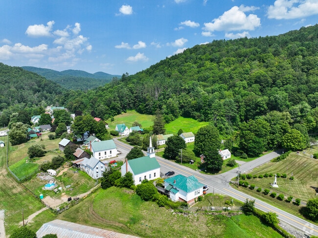 Many homes and buildings in Tunbridge were built along its main artery, Route 110.
