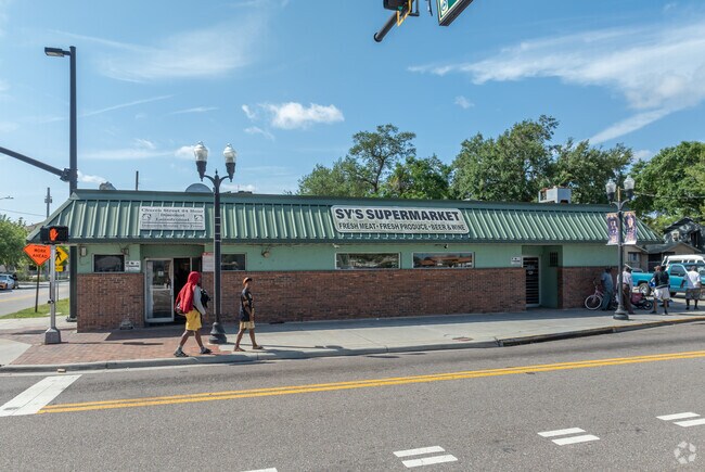Sy's Supermarket is a local mom and pop grocery store in the Callahan community on Church Street