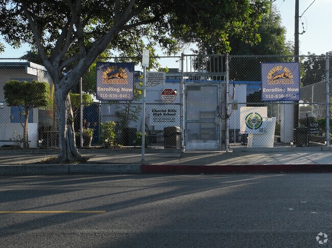 Entrance of Cheviot Hills Continuation School