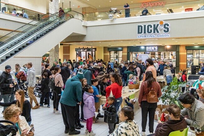 The New Year's Eve Ball Drop takes place in front of Dick's in the Monroeville Mall just outside of Churchill.