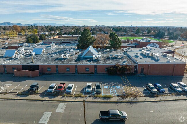 Alternative view of Cleveland Middle School.