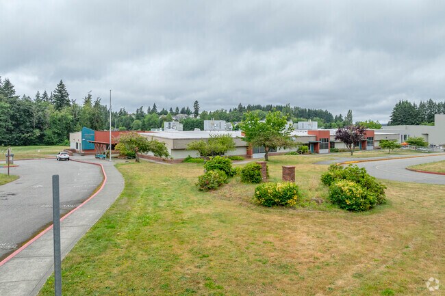 Views of entering Poulsbo Middle School.