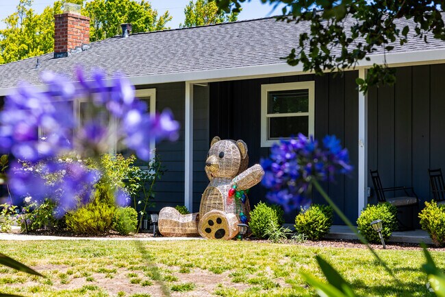 The unique character of Flood Park residents shines through in fun ways.