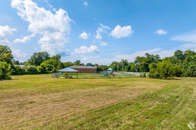 Explore the green space of the Carrie J. Mays Family Life Center in South Turpin Hill.