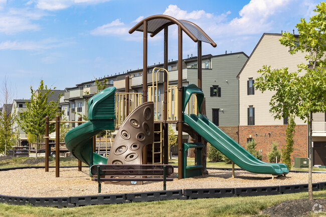 Children will enjoy the playgrounds found throughout Floris.