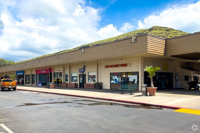 Waianae Mall is a small retail center in the heart of Waianae.