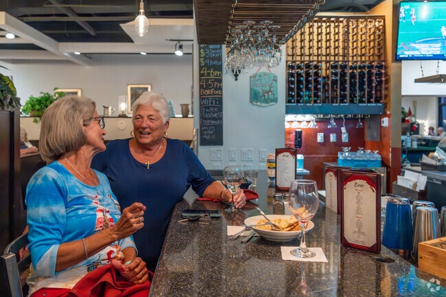 The Pewter Mug, a popular dinner spot, sits across the street from Audobon Country Club.