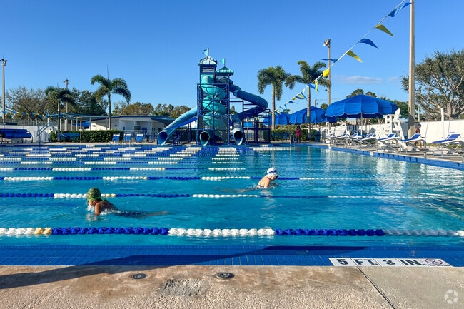 Edison Park residents can head south to the Fort Myers Aquatic Center at Sam Fleishmann Park.
