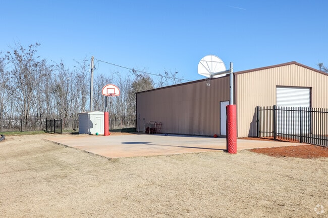 Basketball is a popular sport at Middleberg Public School.