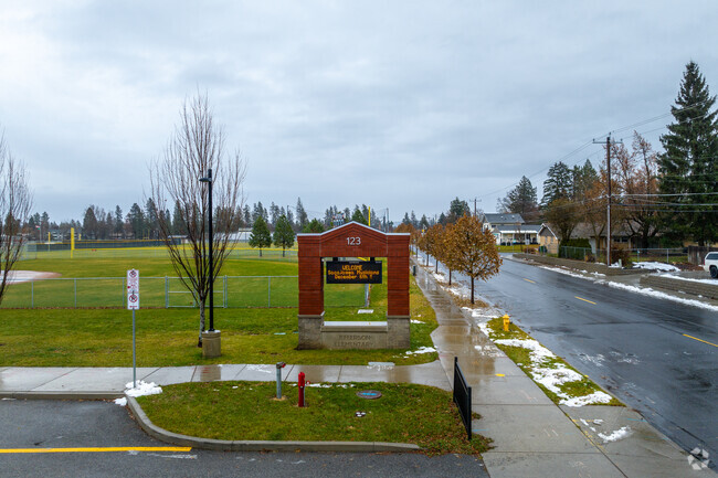Jefferson Elementary is located within a mostly residential neighborhood.