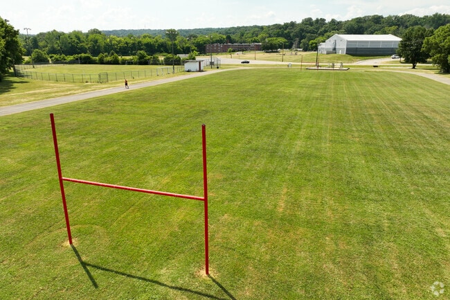 Robertsville Middle School has a football field and track.