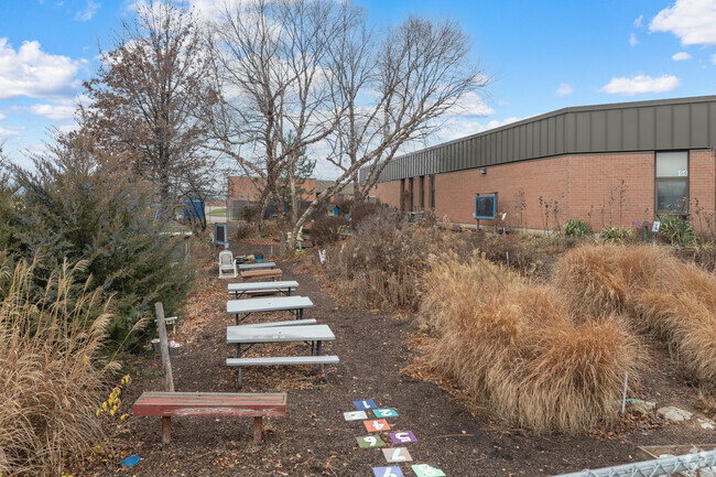 Progress South Elementary School has a large outdoor classroom.
