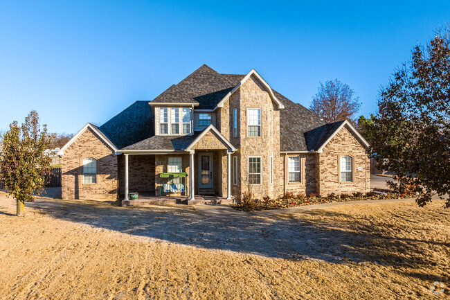 Four-bedroom homes with acreage stand proud in the Tontitown community.