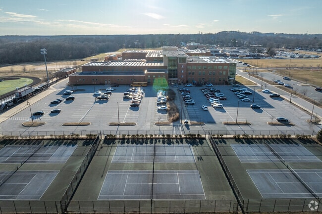 Edgewood High School in Edgewood helps prepare students for college.