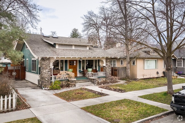Craftsman bungalows give Boise's East End plenty of charm.