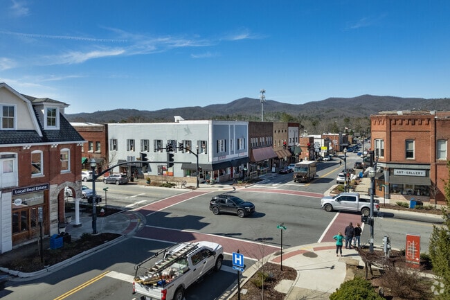 Brevard is a Blue Ridge Mountain town in southwestern North Carolina.