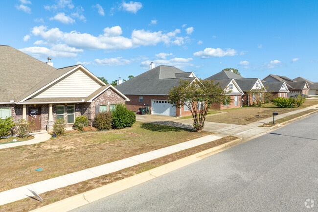 Many new traditional style homes can be found in the Travis neighborhood.