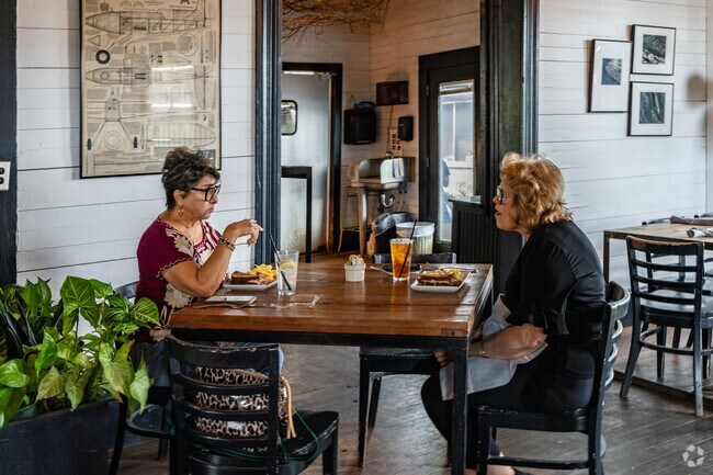 Friendly neighbors can catch up at Garden Co. Café.