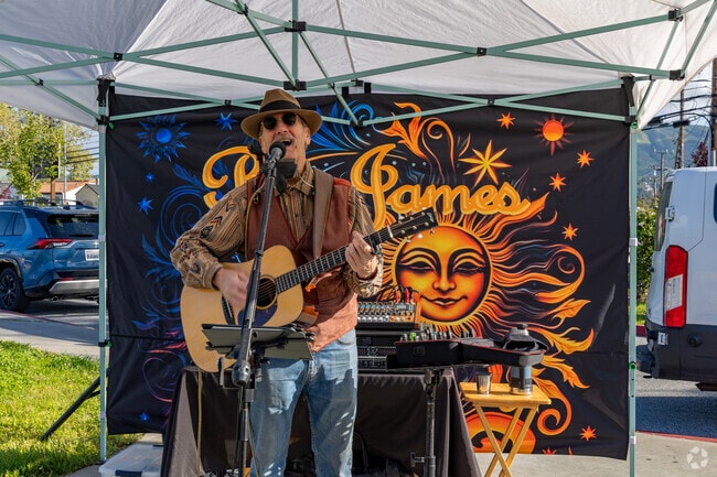 Live music and fresh produce draw Morrill residents weekly to Alum Rock Village Market.