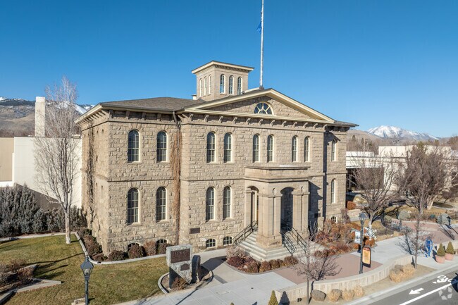 Nevada State Museum in Carson City showcases local history in a stately stone building.