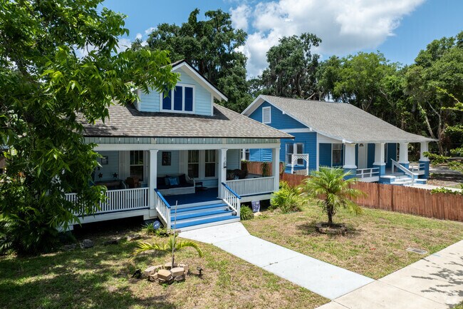 Southwest New Smyrna features many charming old bungalows that have been recently renovated.