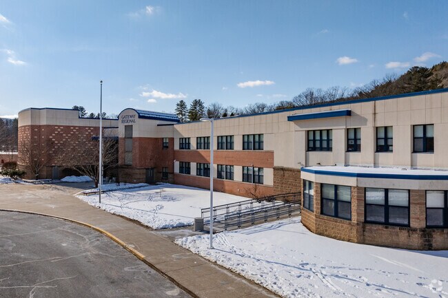 Area students in grades 9-12 attend Gateway Regional Middle School.