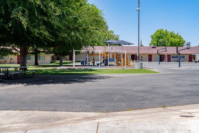 Your kids will never wan to leave the play ground at Our Lady of Perpetual Help School.