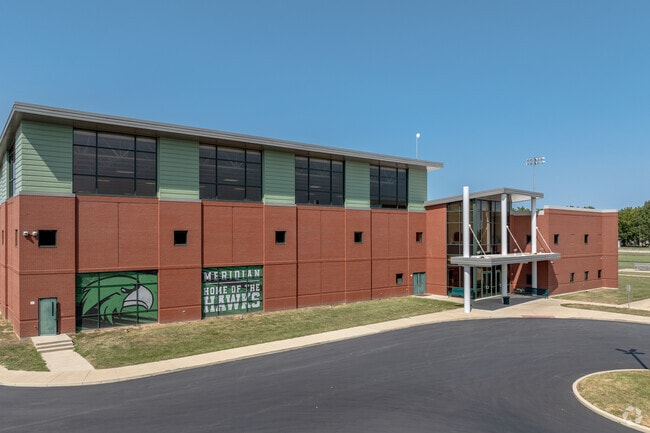 Students can take advantage of numerous sports opportunities at Meridian High School.