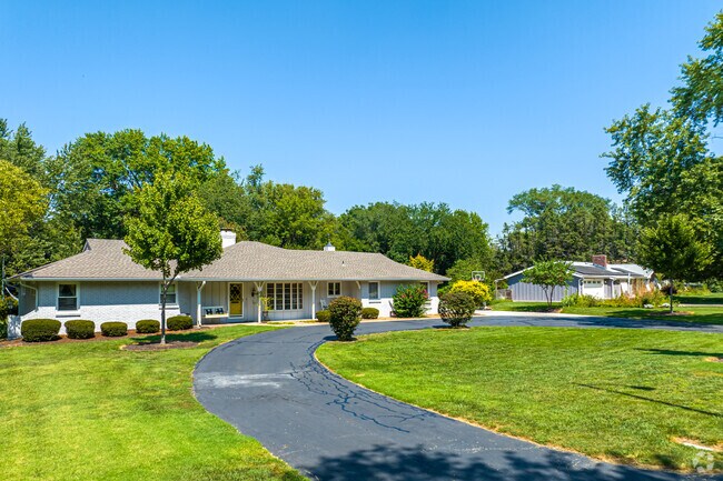 Homes in Foxcroft feature large yards perfect for outdoor living.