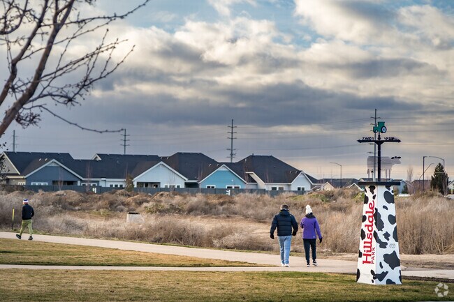 Southwest Boise offers miles of paved walking trails for residents.