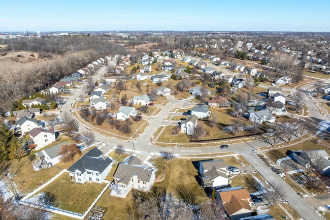 Many Coralville neighborhoods are established, with mature trees and good-sized yards.