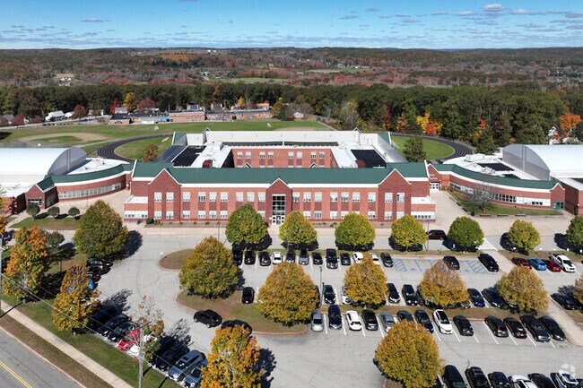 At Windham Middle School, the spacious building reflects the goal of fostering growth in students.